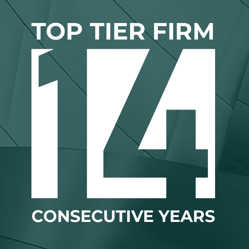 Pabst Patent Group Ranked as a Top Tier Firm for Fourteenth Consecutive Year